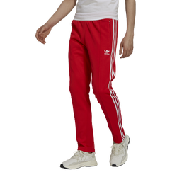 Mens - adidas Originals Adicolor Classics Beckenbauer Track Pants - Red/White