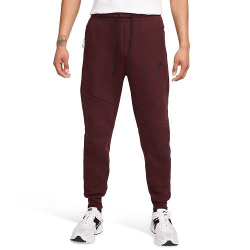 Nike Mens Tech Fleece Jogger - - Burgundy Crush / Black
