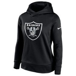 Women's - Nike Raiders Performance Pullover Hoodie - Black
