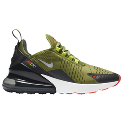 Girls' Grade School - Nike Air Max 270 - Black/Orange/Green