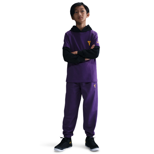 BOYS - Nike Kobe TF Fundamental Pants PD - University Gold/Court Purple