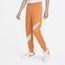 Nike Swoosh Tech Fleece Pants - Men's Orange/White