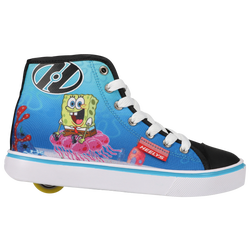 Boys' Grade School - Heelys Hustle x Spongebob - Black/Blue/White