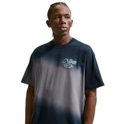 Men's - Nike NSW Dunk Dip Dye Loose Tee - Dark Obsidian/Pencil Point