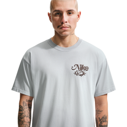 Men's - Nike NSW Dunk Dip Dye Loose Tee - Pure Platinum/Wolf Grey