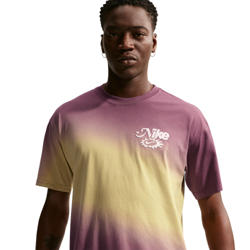 MENS - Nike NSW Dunk Dip Dye Loose Tee - Tattoo/Buff Gold