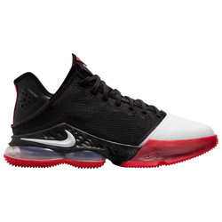 Men's - Nike LeBron 19 Low - Black/White/Univ Red