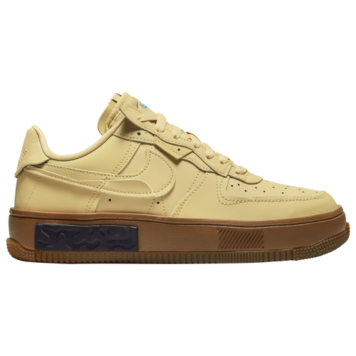 

Nike Womens Nike Air Force 1 Fontanka - Womens Basketball Shoes Sesame/Black Size 8.0