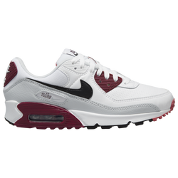 Women's - Nike Air Max 90 - White/Black/Dark Beetroot