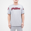 Pro Standard Phillies T-Shirt - Men's Grey/Maroon