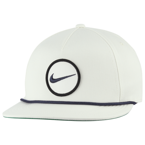 

Nike Mens Nike Aerobill True Retro72 Golf Cap - Mens Summit White/Obsidian Size One Size