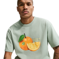 Nike NSW Premium Orange Loose Tee - Nike Steam