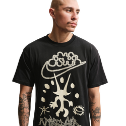Men's - Nike Air Festival Loose T-Shirt - Black/White