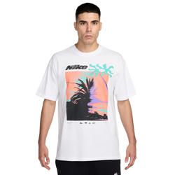Men's - Nike NSW LSE Palm Tree T-Shirt - White/Multi