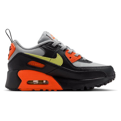 BOYS - Nike Air Max 90 EasyOn - Limelight/Lt Smoke Grey Hyper Crimson