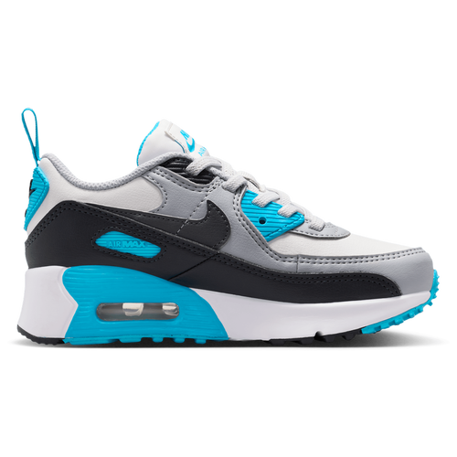 BOYS - Nike Air Max 90 EasyOn - Blue Lightning/Platinum Tint Iron Grey