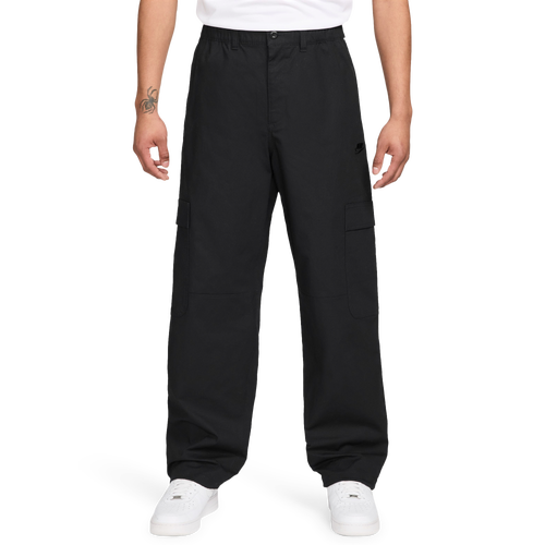 MENS - Nike Club Woven Cargo Pants Collection - Black/White