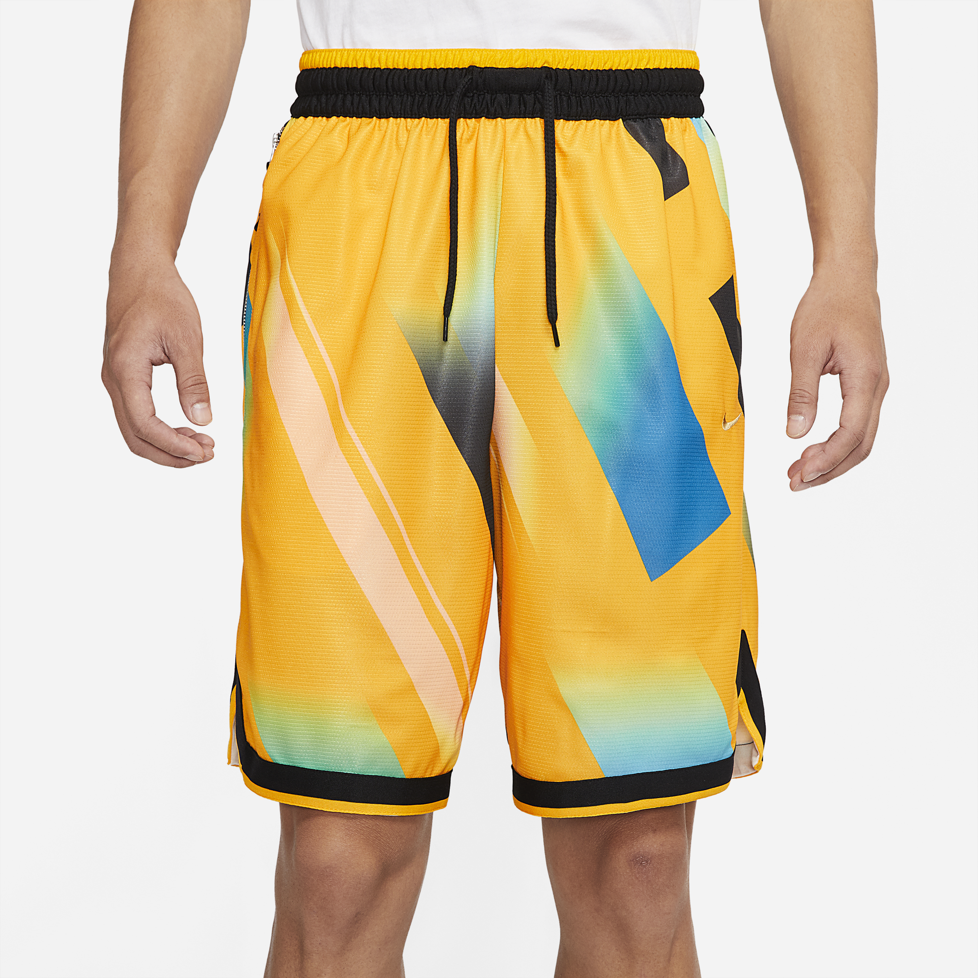 Nike Men's Dallas Mavericks Navy Courtside DNA Shorts, Medium, Blue