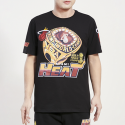 Men's - Pro Standard Heat Champ Ring T-Shirt - Black/Black