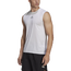 adidas Team Techfit Sleeveless Fitted Top - Men's White
