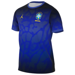 Men's - Jordan Brasil Pre Match Jersey - Infrared 23/Black