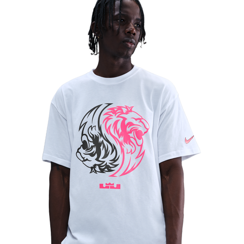 MENS - Nike LBJ M90 T-Shirt - White