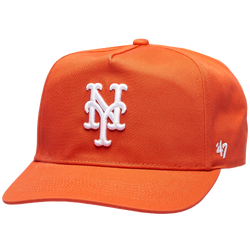 Men's - 47 Brand Mets Hitch Cap - Orange/White