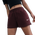 Nike Phoenix Fleece MR Shorts - Women's Burgundy Crush/Sail