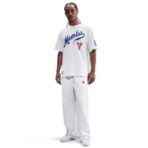 MENS - Nike Dodgers Kobe M90 T-Shirt - White/Game Royal