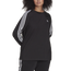 adidas Adicolor Plus Classics Long Sleeve T-Shirt - Women's Black