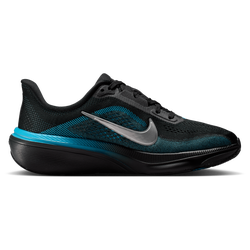Boys' Grade School - Nike Air Zoom Pegasus 42 - Black/Metallic Silver/Light Current Blue