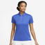 Nike Victory Solid Golf Polo - Women's Game Royal/White