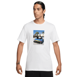 Men's - Jordan Photo Short Sleeve Crew T-Shirt  - Bumper Car/Multi/White