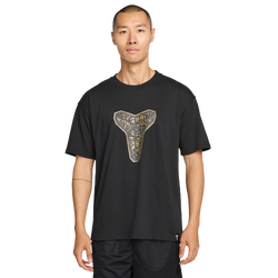 Men's - Nike Kobe Dri-FIT Signature M90 T-Shirt - Black/Yellow