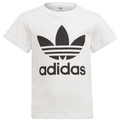 

Boys Preschool adidas Originals adidas Originals Adicolor Trefoil T-Shirt - Boys' Preschool White Size 7