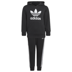 Boys' Preschool - adidas Hoodie Set - Black/White