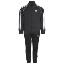 Boys' Preschool - adidas Originals Adicolor Superstar Track Suit - White/Black