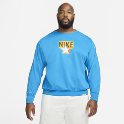 Men's - Nike S. I. Graphic Crew - Imperial Blue/University Gold