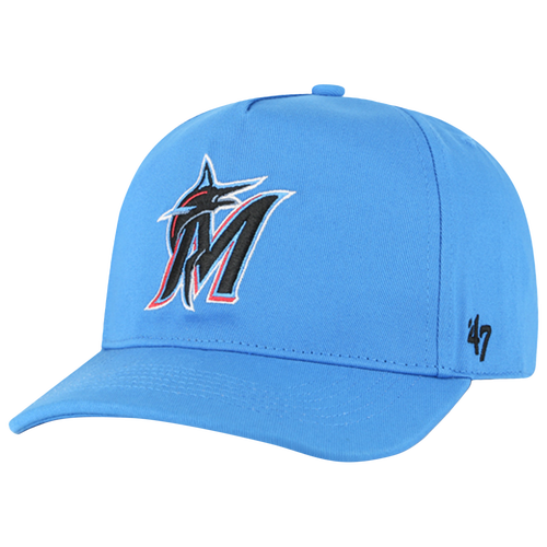 MENS - 47 Brand Marlins Hitch Cap - Glacier/White