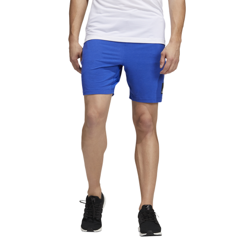 

adidas Mens adidas City Fleece Shorts - Mens Blue/Black Size XXL