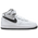 Nike Air Force 1 Mid LE - Boys' Grade School White/Black/White