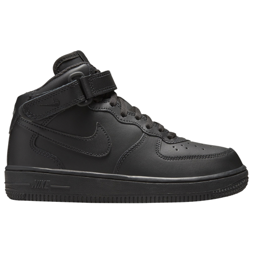 

Boys Preschool Nike Nike Air Force 1 Mid LE - Boys' Preschool Shoe Black/Black Size 03.0