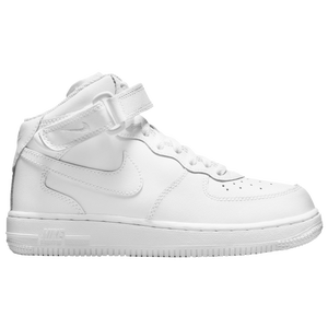 Kids Nike Air Force 1 Mid Black / White (Size 5) DS — Roots