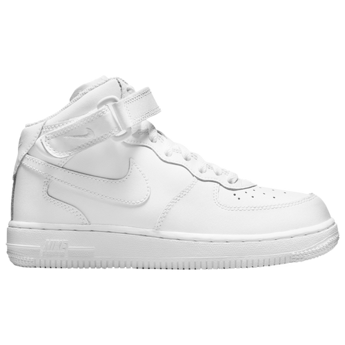 Nike Boys  Air Force 1 Mid Le In White/white/white