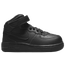 Nike Air Force 1 Mid LE - Boys' Toddler Black/Black