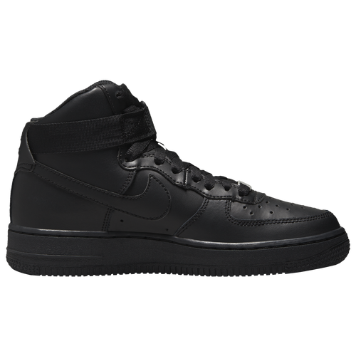 

Boys Nike Nike Air Force 1 High - Boys' Grade School Shoe Black/Black Size 05.0