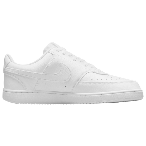 

Nike Mens Nike Court Vision Low - Mens Basketball Shoes White/White Size 10.0