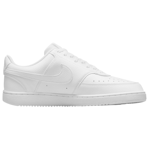 

Nike Mens Nike Court Vision Low - Mens Basketball Shoes White/White Size 13.0