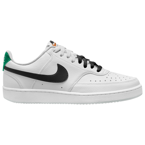 

Nike Mens Nike Court Vision Low - Mens Basketball Shoes Black/White/Malachite Size 8.5