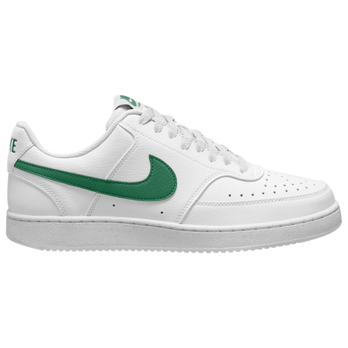 

Nike Mens Nike Court Vision Low - Mens Basketball Shoes White/Malachite Size 10.5